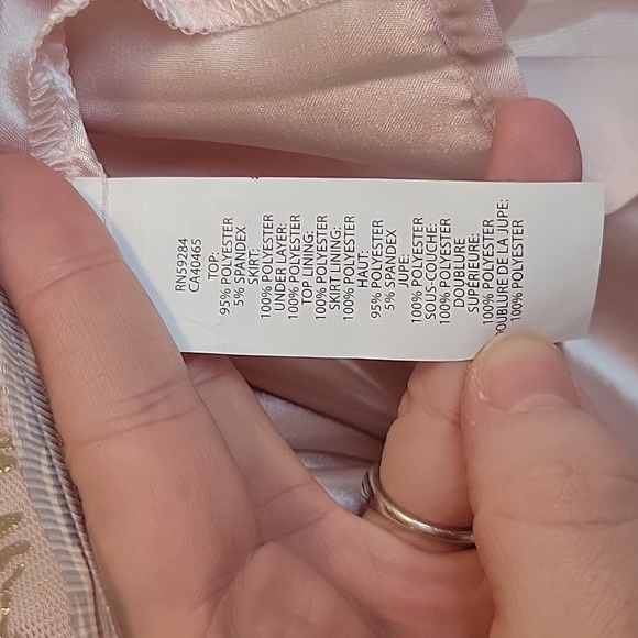 Rose Gold Children's Place Dress NWT - Picture 6 of 7